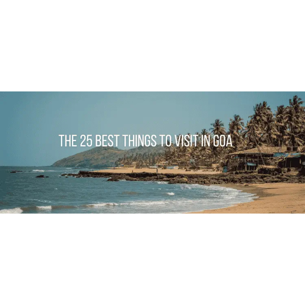 The 25 best things to visit in Goa