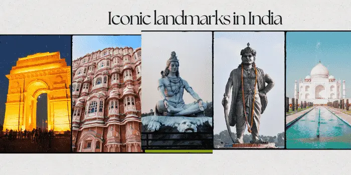 iconic landmarks in India